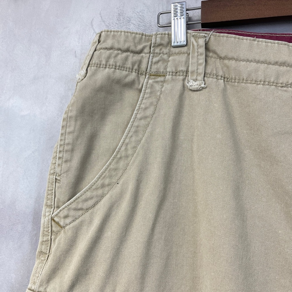 Y2K Unionbay Cargo Shorts Mens 38 Cotton Twin Palm Skater Gorpcore Street Retro - Picture 3 of 16